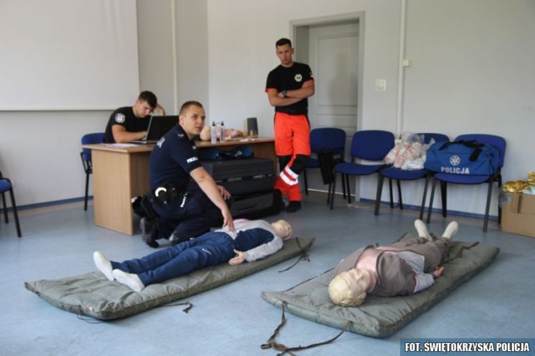 Szkolenie policyjnych ratowników