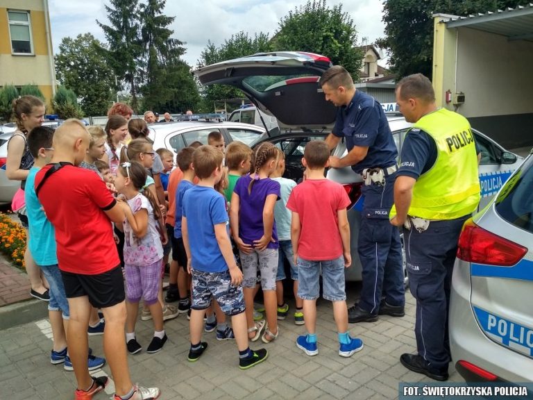 Z wizytą w komendzie