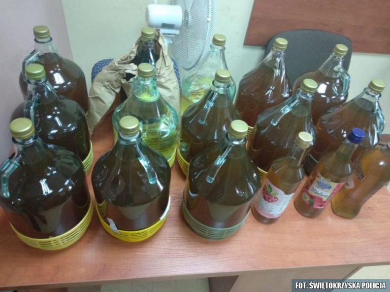 Nielegalny alkohol u 36- latka
