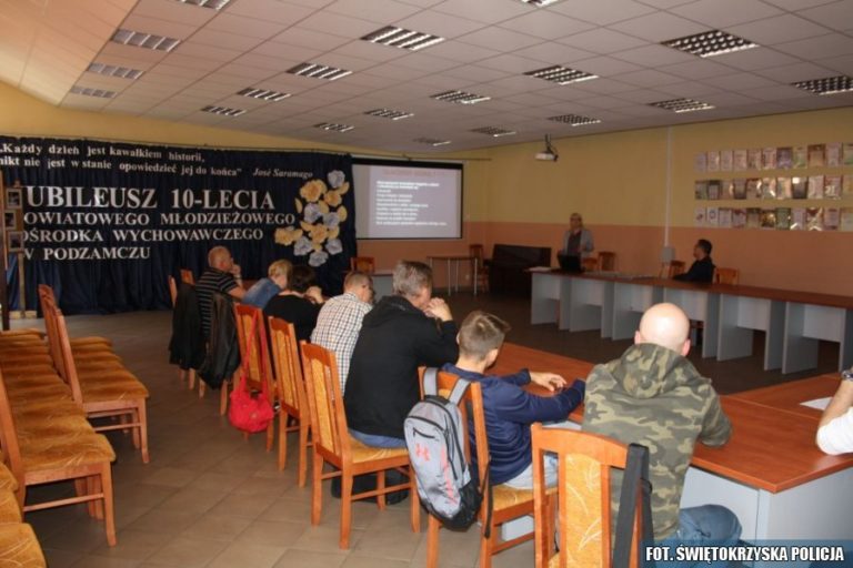 Rozmawiali z podopiecznymi ośrodka wychowawczego