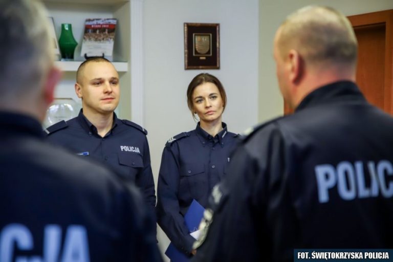 Nagrodzeni za wzorową służbę