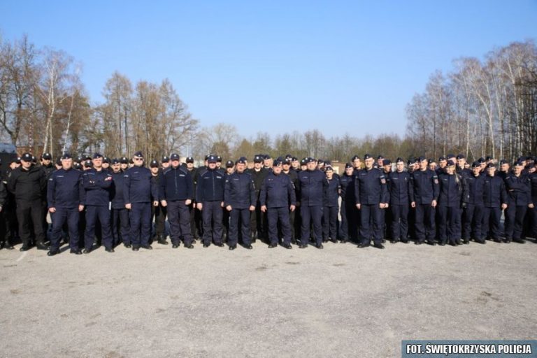 Uroczyste pożegnanie Zastępcy Dowódcy Oddziału Prewencji Policji w Kielcach