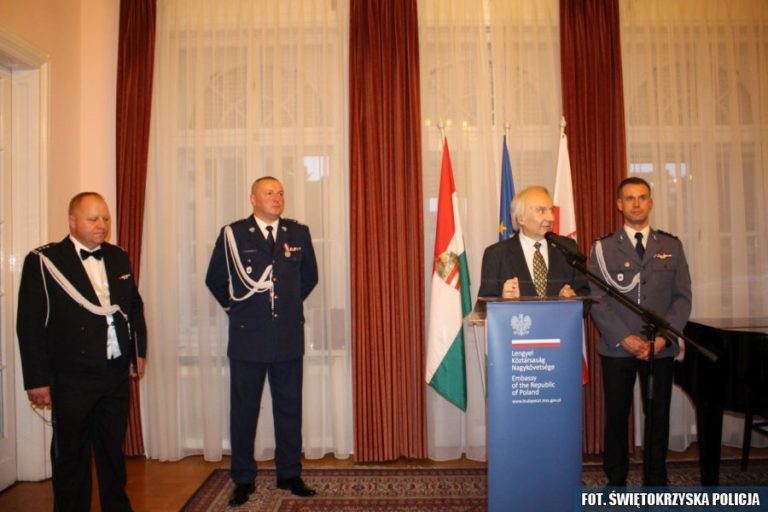 Obchody 100-lecia powołania Policji Państwowej w węgierskiej Ambasadzie