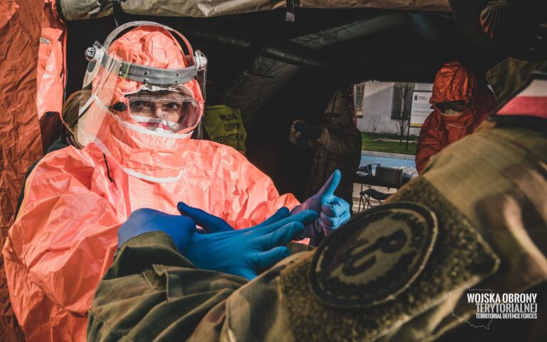 Świętokrzyscy Terytorialsi na pierwszej linii walki z COVID-19