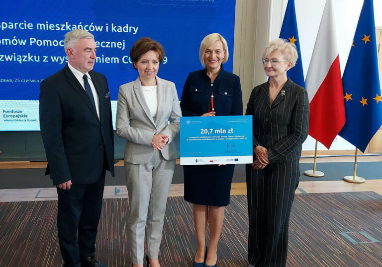 Blisko 21 milionów złotych wsparcia dla Domów Pomocy Społecznej