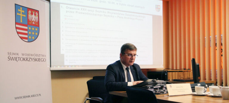 XXII sesja Sejmiku Województwa Świętokrzyskiego