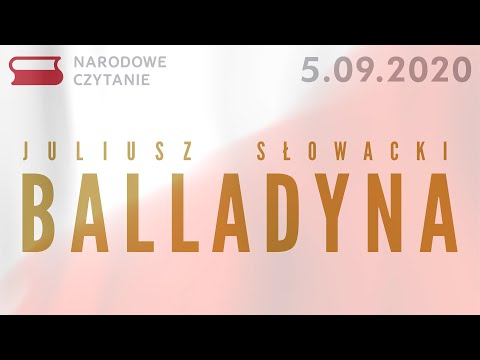Narodowe Czytanie “Balladyny” Juliusza Słowackiego [WIDEO]