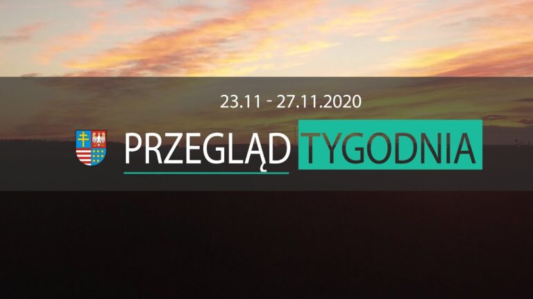Tygodniowy skrót wydarzeń z regionu (wersja z audiodeskrypcją) [WIDEO]