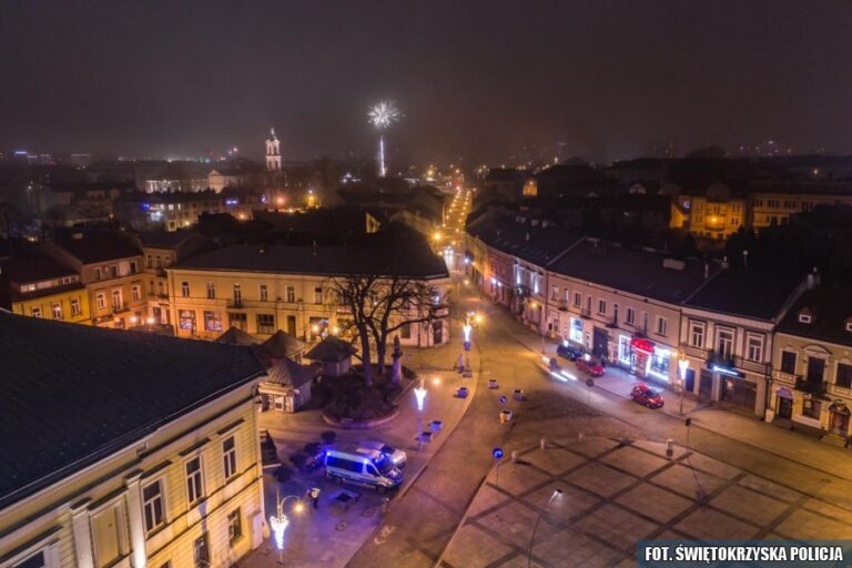 Spokojna i bezpieczna noc sylwestrowa