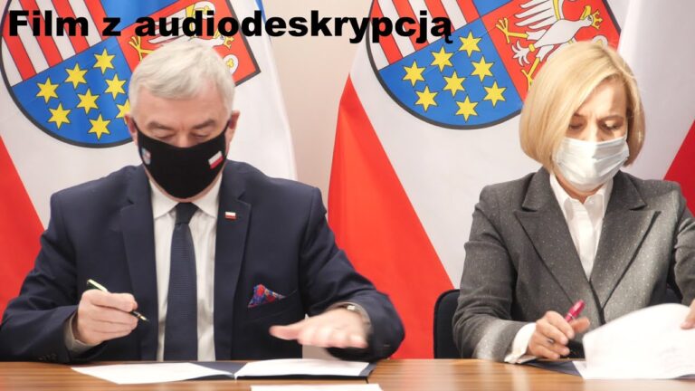 Wsparcie Samorządu Województwa dla Zakładów Aktywności Zawodowej. Audiodeskrypcja [WIDEO]
