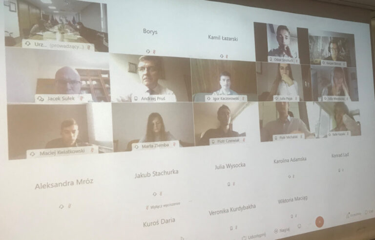 V sesja Młodzieżowego Sejmiku w trybie zdalnym