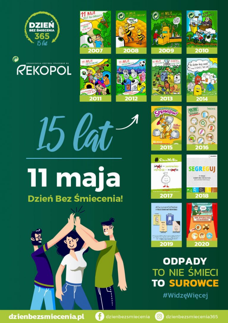 ODPADY TO NIE ŚMIECI – TO SUROWCE. #WidzęWięcej