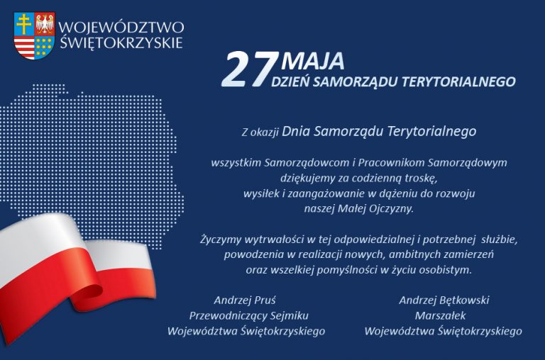 27 maja. Dzień Samorządu Terytorialnego
