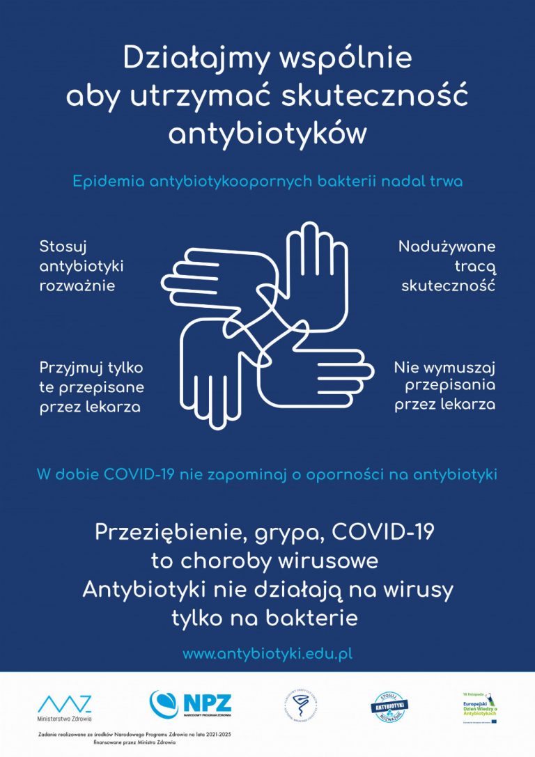 Europejski Dzień Wiedzy o Antybiotykach oraz Światowy Tydzień Wiedzy o Antybiotykach