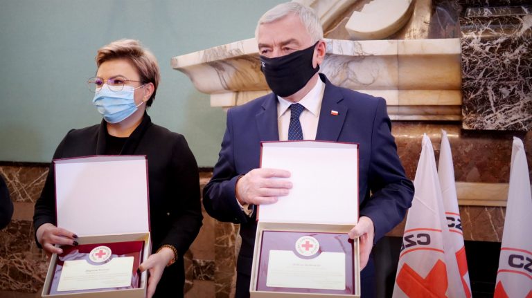 Wyróżnienia dla zasłużonych honorowych krwiodawców