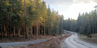 Uwaga kierowcy! Od dziś do końca marca droga powiatowa z Kielc w kierunku Zagnańska jest zamknięta