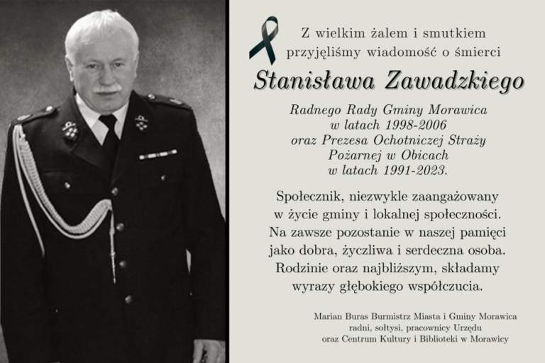 Zmarł Pan Stanisław Zawadzki