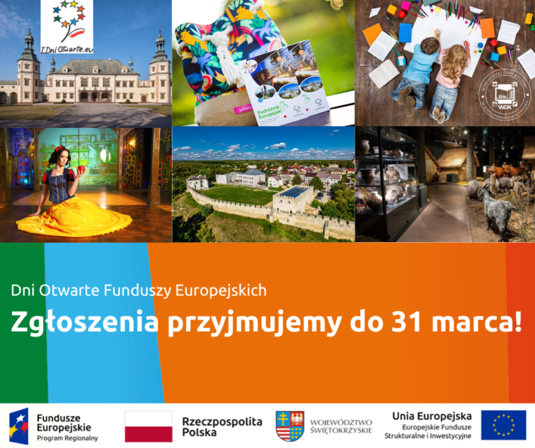 Nie zwlekaj! Zgłoś się do Dni Otwartych Funduszy Europejskich!