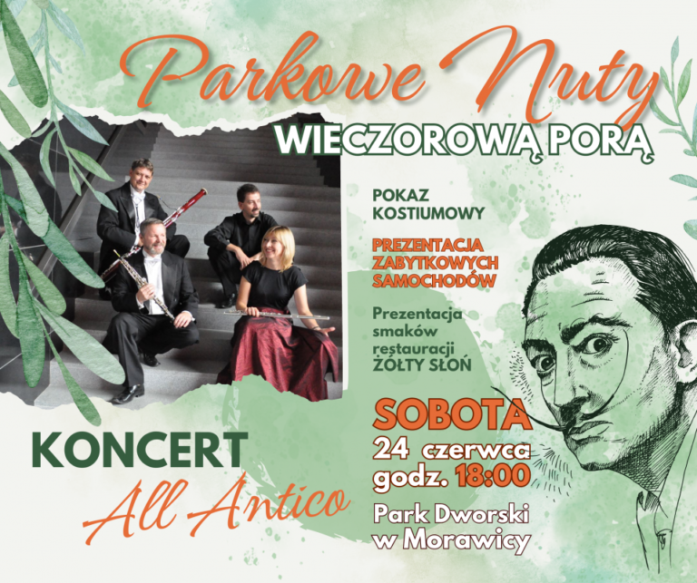 Zaproszenie na niezwykłe wydarzenie w naszym parku.