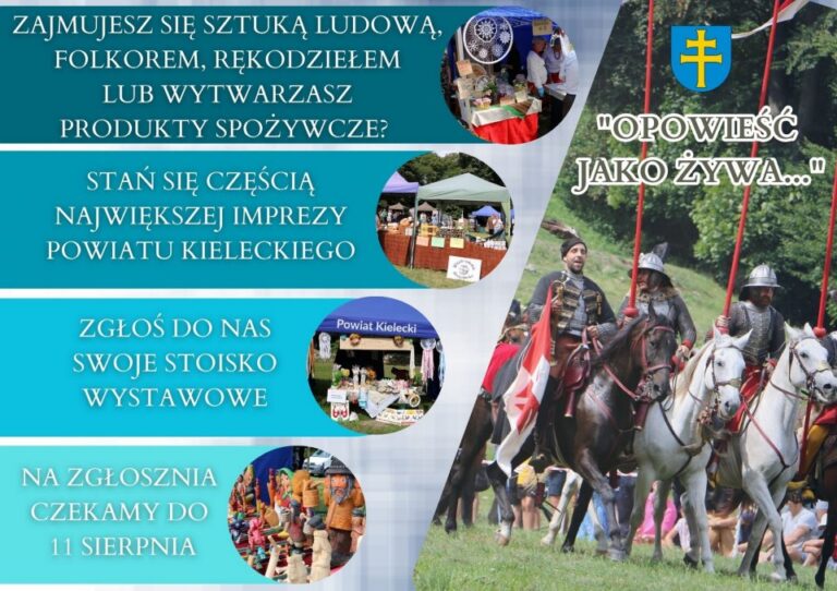 Stań się częścią największej imprezy powiatu kieleckiego – ˝Opowieść jako żywa…˝