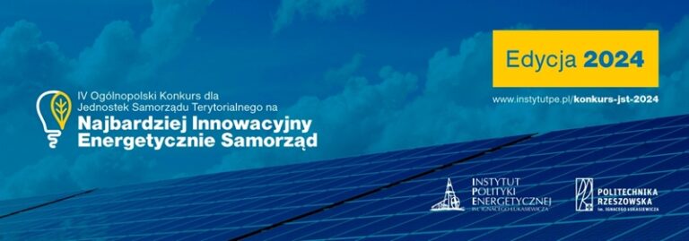 Banner konkursu energetycznego dla samorządów, edycja 2024