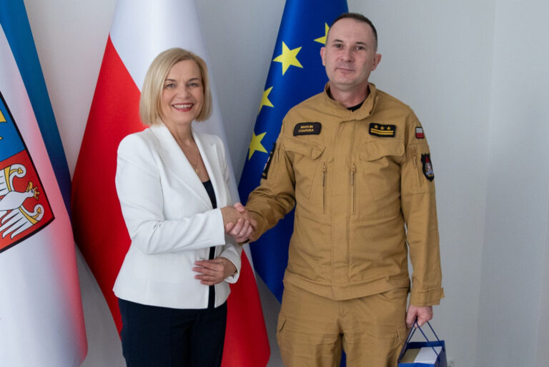 Bezpieczeństwo pożarowe regionu na pierwszym planie