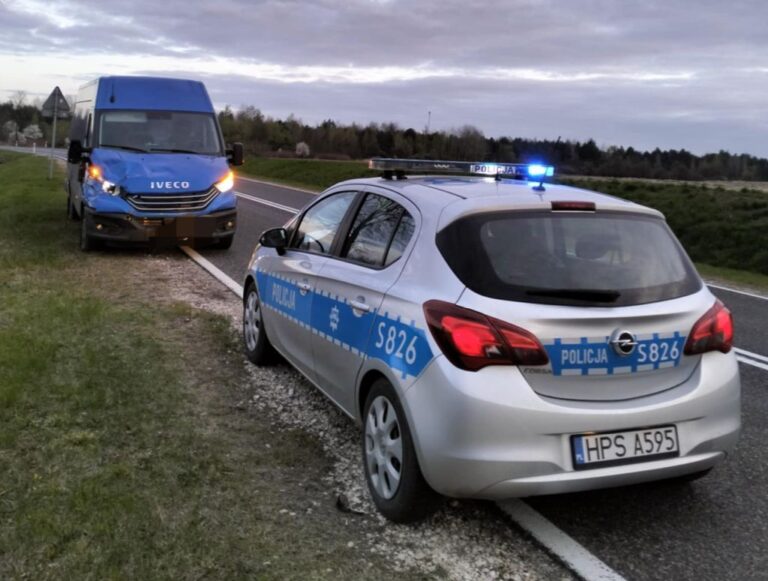 Był pijany i zgłosił kolizję