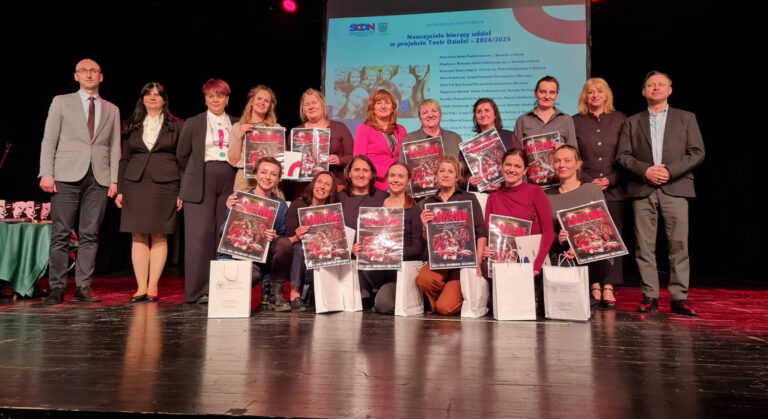 Podsumowanie projektu „Teatr Działa 2024/2025 – Dawid Rubinowicz. Sceny z pamiętnika”