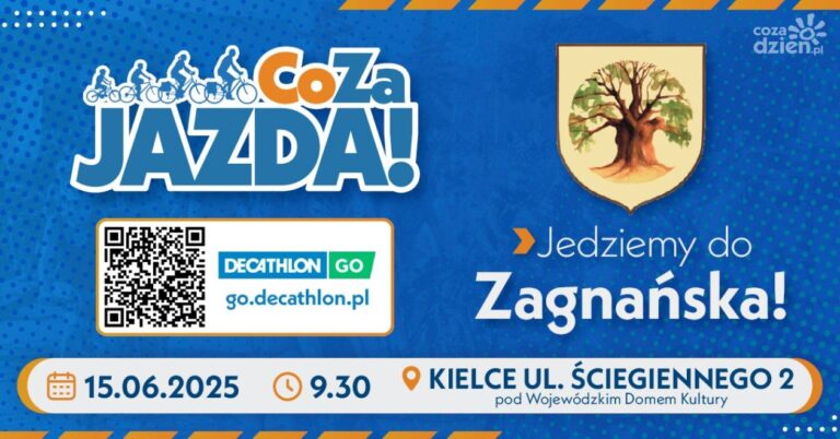 Jedziemy do Zagnańska w rajdzie „Co za Jazda”