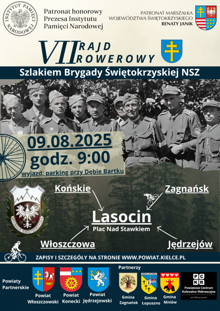 Ruszają zapisy na VII Rajd Rowerowy