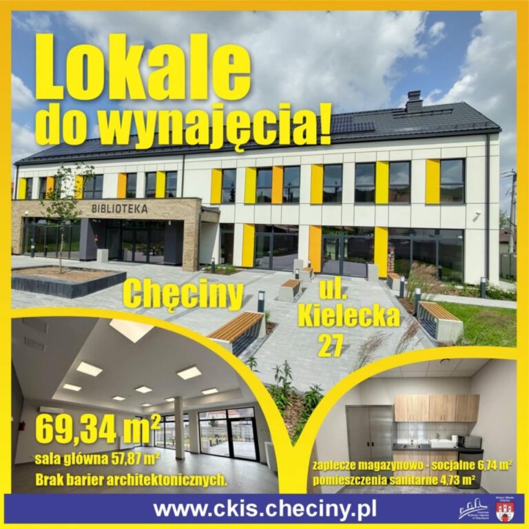 Nabór ofert na wynajem lokali użytkowych z przeznaczeniem na prowadzenie nieuciążliwej działalności gospodarczej dla przedsiębiorców