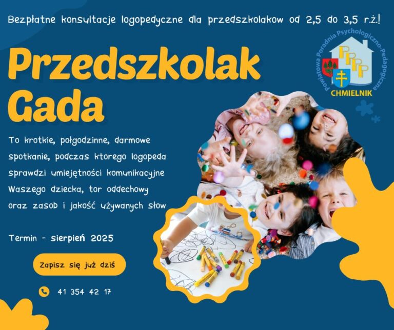 Logopedzi czekają na przyszłe przedszkolaki