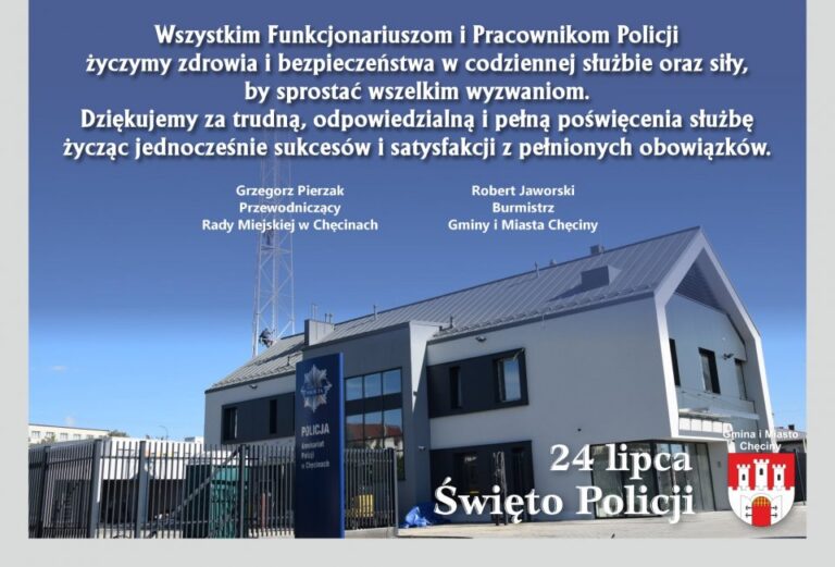 Życzenia z okazji Święta Policji