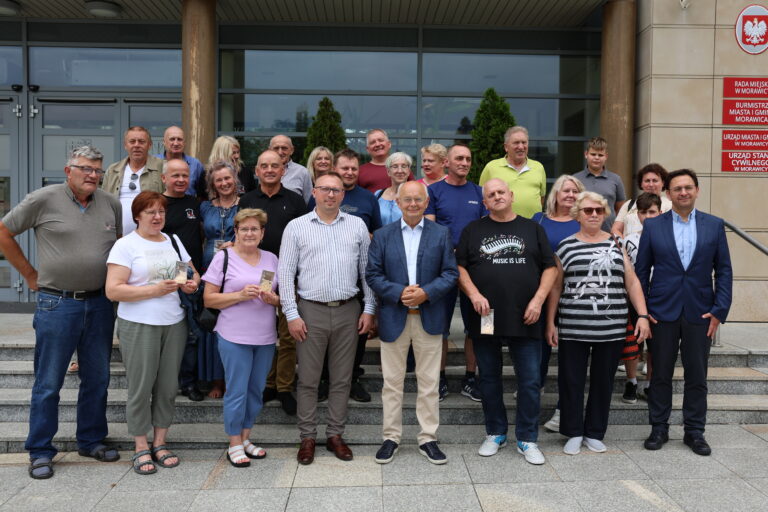 Delegacja z Gminy Czarnia z wizytą w Mieście i Gminie Morawica