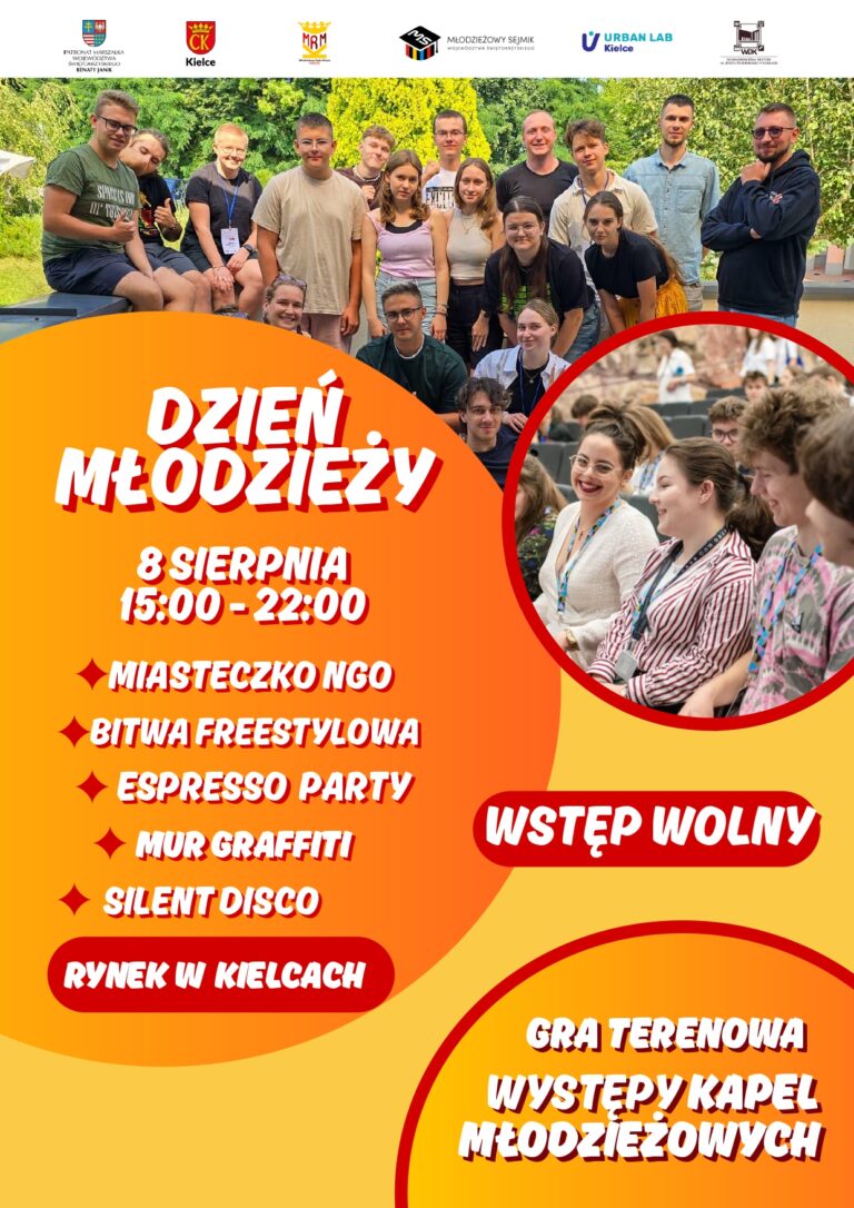 Zapraszamy na ˝Dzień Młodzieży˝ w Kielcach!