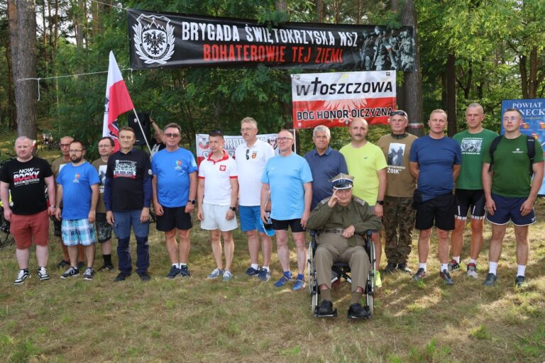 Rajd Rowerowy uczcił pamięć żołnierzy Brygady Świętokrzyskiej