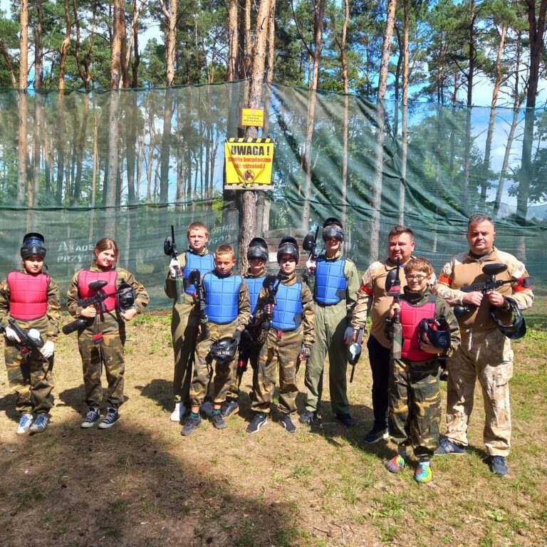 Paintballowe wakacje z Klubem Bokserskim Walka Jawal Morawica