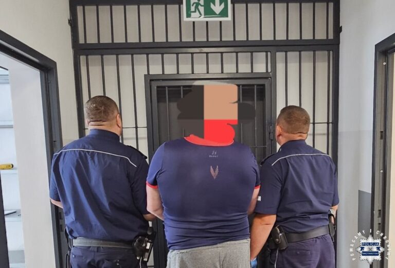 Poszukiwany listem gończym w rękach sandomierskich policjantów