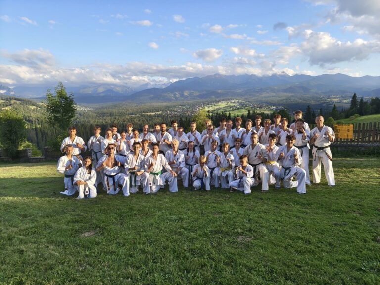 Klub Karate Morawica i Piekoszów na obozie sportowym w Zakopanem
