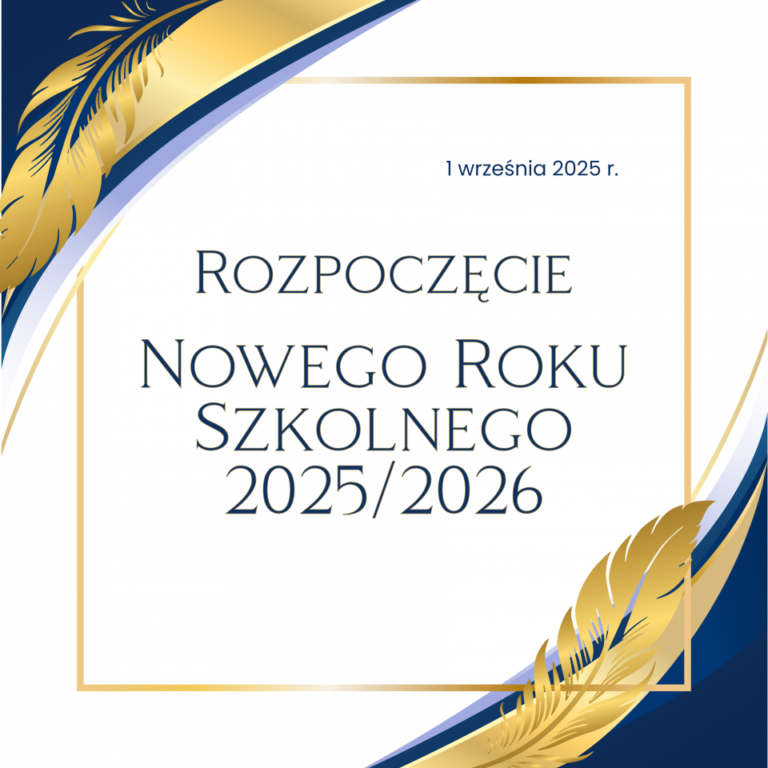 Nowy Rok Szkolny 2025/2026