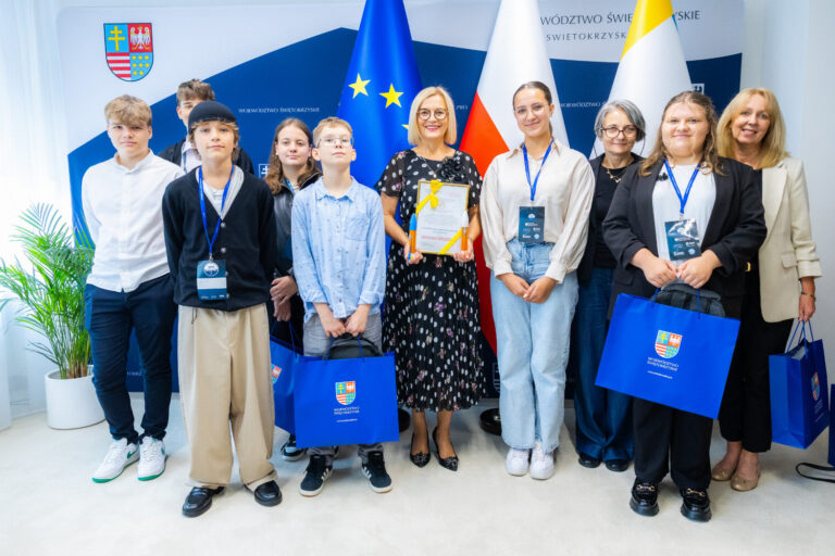 Uczniowie ze Szkoły Podstawowej nr 11 w Kielcach podzielili się wrażeniami z kosmicznej przygody