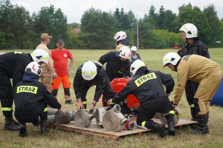 Sportowe święto OSP – zawody strażackie w gminie Chęciny