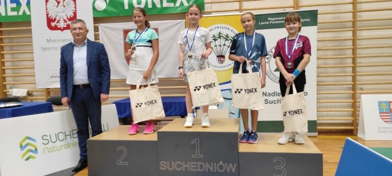 Badmintoniści z Morawicy na podium Pucharu Gór Świętokrzyskich