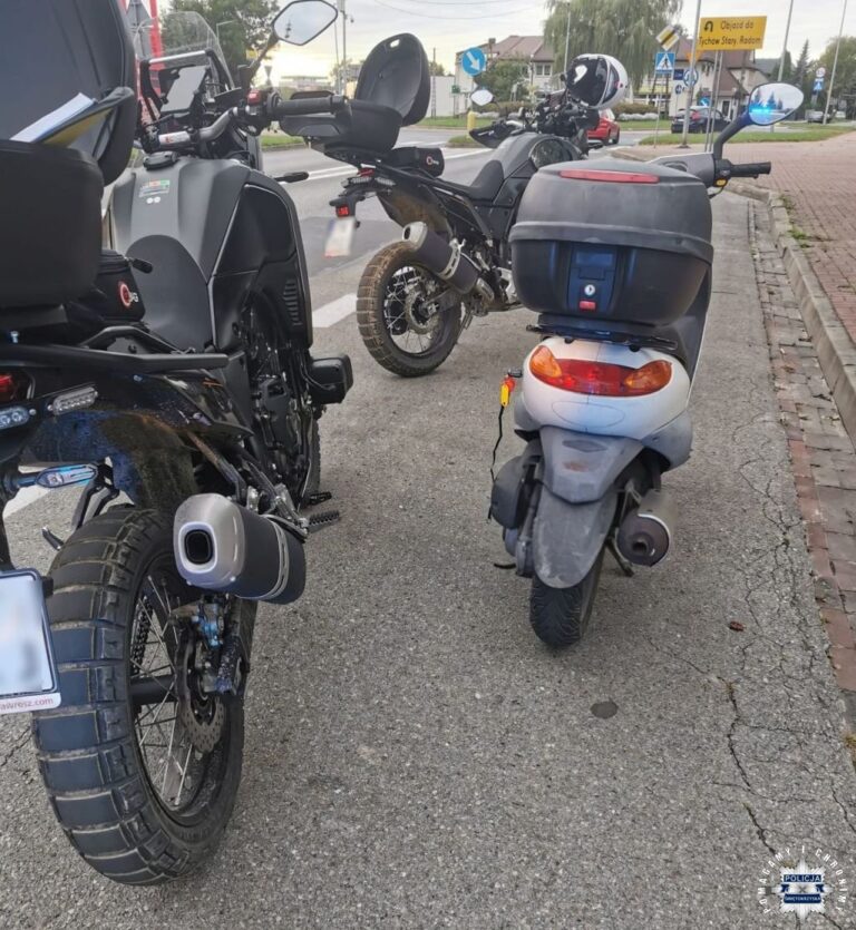 Bez uprawnień i z tablicą rejestracyjną od innego pojazdu