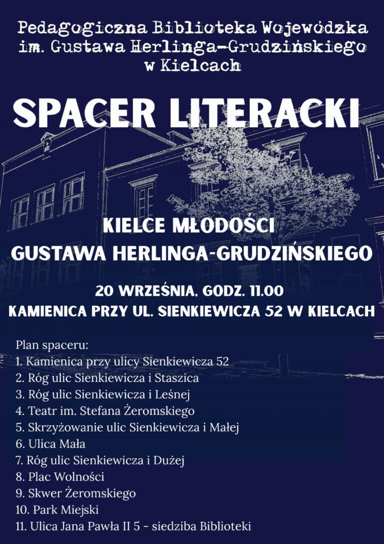 Spacerkiem z Gustawem Herlingiem-Grudzińskim