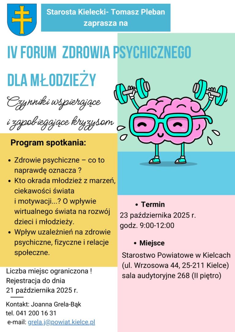 Zapraszamy na forum dla młodzieży