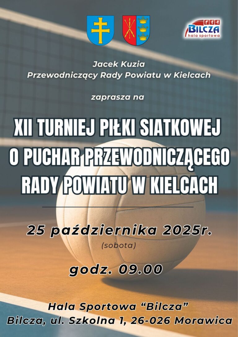 XII Turniej Piłki Siatkowej o Puchar Przewodniczącego Rady Powiatu Kieleckiego