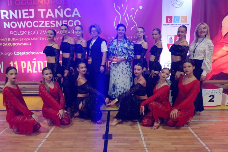 II Ogólnopolski Turniej Tańca Nowoczesnego w Piekoszowie. Ponad 300 tancerzy na parkiecie! [WIDEO]