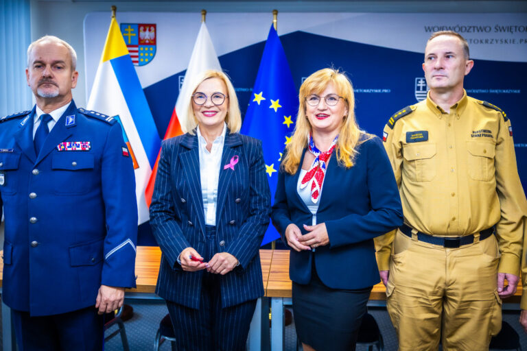Nowoczesne drony wzmocnią bezpieczeństwo w Świętokrzyskiem! Podpisano umowy z KWP i KW PSP Kielce