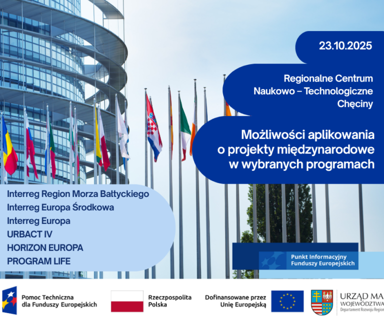 Spotkanie na temat projektów międzynarodowych w programach Komisji Europejskiej